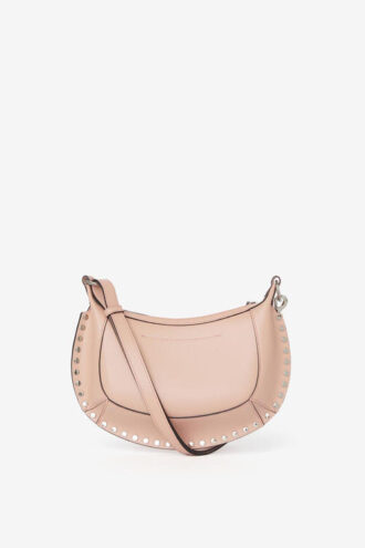 Oskan Moon Schultertasche aus Vollnarbenleder