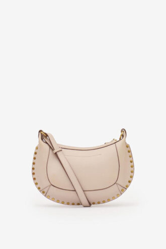 Oskan Moon Schultertasche aus Vollnarbenleder