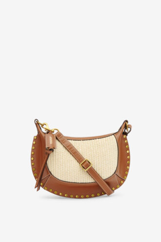 Oskan Moon Schultertasche aus weichem Leder