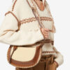 Oskan Moon Schultertasche aus weichem Leder Oskan Moon Schultertasche aus weichem Leder