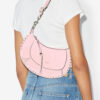 Oskan Moon Schultertasche aus Wildleder