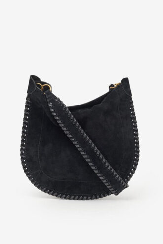 Oskan Soft Bag aus geflochtenem Kalbswildleder