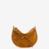 Oskan Soft Zip Bag aus geflochtenem Kalbswildleder