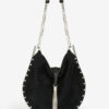 Oskan Tassel Schultertasche aus Kalbswildleder Oskan Tassel Schultertasche aus Kalbswildleder