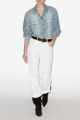 Ovelia Chambray-Hemd