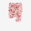 Ovia Kurzer, drapierter Stretch-Seidenrock mit Print Ovia Kurzer, drapierter Stretch-Seidenrock mit Print