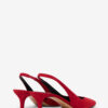 Padim Pumps aus Wildleder mit hohem Absatz und Fersenriemen