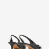 Padim Pumps mit hohem Absatz und Slingback aus Lackleder Padim Pumps mit hohem Absatz und Slingback aus Lackleder