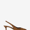 Padim Slingback-Pumps aus Leoparden-Wildleder Padim Slingback-Pumps aus Leoparden-Wildleder