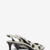 Paldo Leder-Slingbacks mit Polka-Dot-Print Paldo Leder-Slingbacks mit Polka-Dot-Print