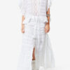 Payton Kaftan-Top aus Baumwolle und floraler Spitze Payton Kaftan-Top aus Baumwolle und floraler Spitze