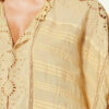 Payton Kaftan-Top aus Baumwolle und floraler Spitze Payton Kaftan-Top aus Baumwolle und floraler Spitze
