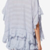 Payton Kaftan-Top aus Baumwolle und floraler Spitze Payton Kaftan-Top aus Baumwolle und floraler Spitze