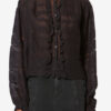 Peline Bluse aus Baumwolle und floraler Spitze Peline Bluse aus Baumwolle und floraler Spitze
