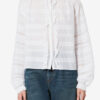 Peline Bluse aus Baumwolle und floraler Spitze Peline Bluse aus Baumwolle und floraler Spitze