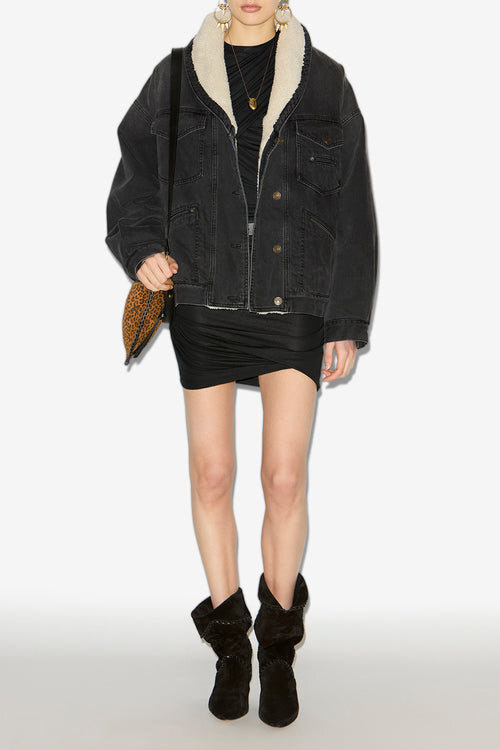 Pimia Jeansjacke mit Kunstfell Pimia Jeansjacke mit Kunstfell