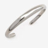 Pio Armreif aus Messing mit Silberfinish Pio Armreif aus Messing mit Silberfinish