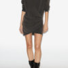 Pipper Drapiertes Jersey-Sweatshirtkleid Pipper Drapiertes Jersey-Sweatshirtkleid