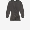 Pipper Drapiertes Jersey-Sweatshirtkleid Pipper Drapiertes Jersey-Sweatshirtkleid