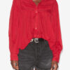 Plalia Bluse aus gerafftem Baumwollvoile Plalia Bluse aus gerafftem Baumwollvoile