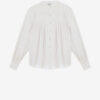 Plalia Bluse aus gerafftem Baumwollvoile Plalia Bluse aus gerafftem Baumwollvoile
