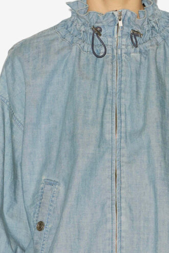 Plume Kurze Chambray-Jacke Plume Kurze Chambray-Jacke