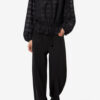 Polly Bluse aus Baumwolle und floraler Spitze Polly Bluse aus Baumwolle und floraler Spitze