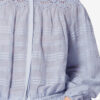 Polly Bluse aus Baumwolle und floraler Spitze Polly Bluse aus Baumwolle und floraler Spitze