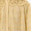 Polly Bluse aus Baumwolle und floraler Spitze Polly Bluse aus Baumwolle und floraler Spitze