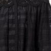 Polly Bluse aus Baumwolle und floraler Spitze Polly Bluse aus Baumwolle und floraler Spitze
