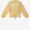 Polly Bluse aus Baumwolle und floraler Spitze Polly Bluse aus Baumwolle und floraler Spitze