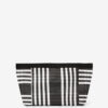 Powden Gestreifte Nylon-Clutch Powden Gestreifte Nylon-Clutch