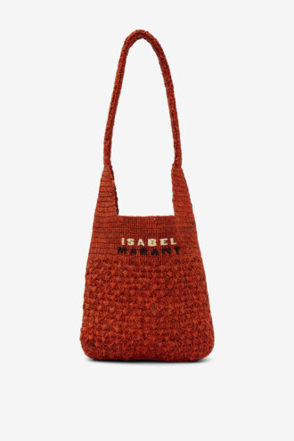 Praia Kleine Raffiabasttasche