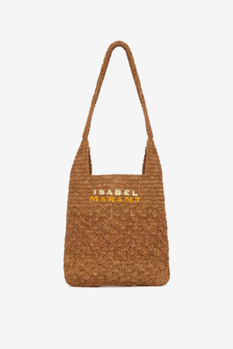 Praia Kleine Raffiabasttasche