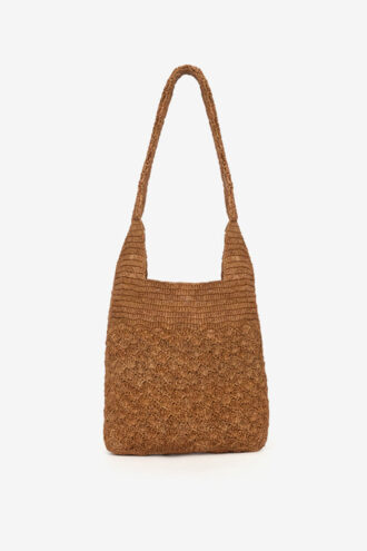 Praia Kleine Raffiabasttasche