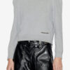 Prissa Baumwoll-Sweatshirt mit strukturierten Schultern