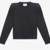 Prissa Baumwoll-Sweatshirt mit strukturierten Schultern Prissa Baumwoll-Sweatshirt mit strukturierten Schultern