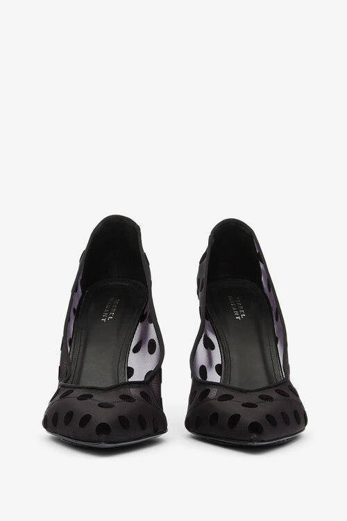 Pristy Pumps aus Tüll mit Polka-Dots Pristy Pumps aus Tüll mit Polka-Dots