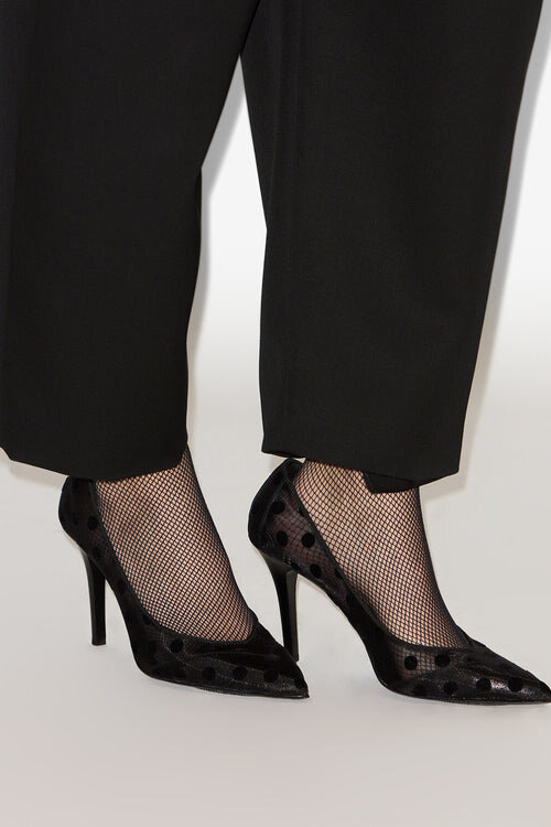 Pristy Pumps aus Tüll mit Polka-Dots Pristy Pumps aus Tüll mit Polka-Dots