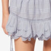 Puria Shorts aus Baumwolle mit Rüschen und floraler Spitze