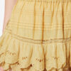 Puria Shorts aus Baumwolle mit Rüschen und floraler Spitze