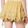 Puria Shorts aus Baumwolle mit Rüschen und floraler Spitze