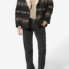 Qayla Kurzer Jacquard-Mantel Qayla Kurzer Jacquard-Mantel