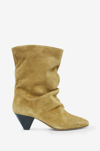 Reachi Stiefeletten aus Kalbswildleder