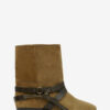 Rejen Flache Wildleder-Stiefeletten Rejen Flache Wildleder-Stiefeletten