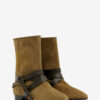 Rejen Flache Wildleder-Stiefeletten Rejen Flache Wildleder-Stiefeletten