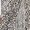 Roany Drapierter Rock aus Fransen-Burnout-Samt Roany Drapierter Rock aus Fransen-Burnout-Samt