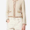 Rochelle Merinowolle-Tweed-Strickjacke Rochelle Merinowolle-Tweed-Strickjacke