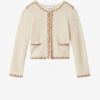 Rochelle Merinowolle-Tweed-Strickjacke Rochelle Merinowolle-Tweed-Strickjacke