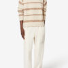 Romain Melierter Wollpullover